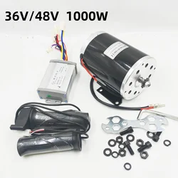 36V 48V 1000W Electric Motor 3000RPM Go-Kart With  Brushed DC Motor Rated Speed Brushless Motor Chain Drive 25H-11T