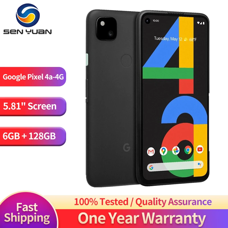 Google PIXEL 4a mobilephone Pixel4a Smartphone 128GB Rom 5.81