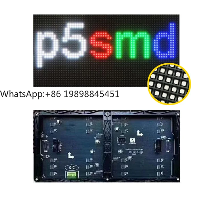 

Outdoor P5 Led Panel 3840hz Display Module Led Fullcolor Module
