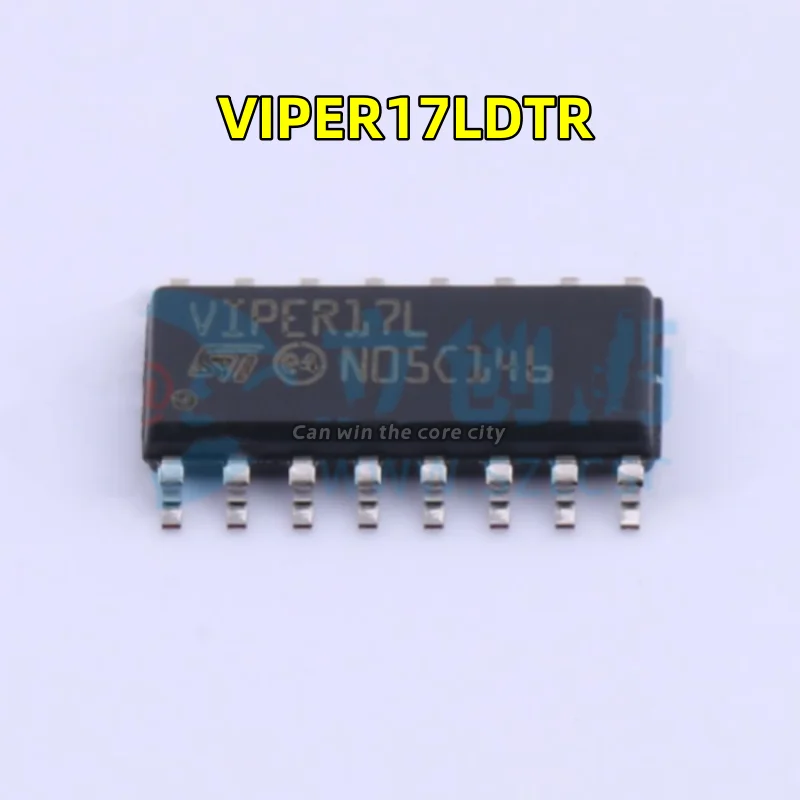 

1-100 PCS/LOT New original genuine VIPER17LDTR VIPER17L AC / DC control regulator IC chip SOP16 original spot