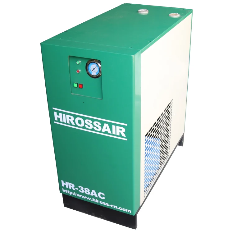 

130CFM Stationary Refrigerated Air Dryer Machine 220V Lubricated Air Cooled Compressor