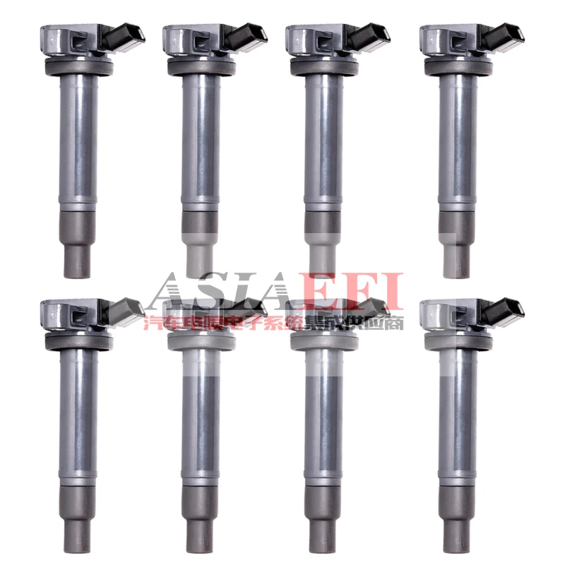 

8pc high quality Ignition Coil OEM 90080-19027 for Toyota 4Runner Land Cruiser Sequoia 4.7L Engine 1GFE/2UZFE/3UZFE 9008019027