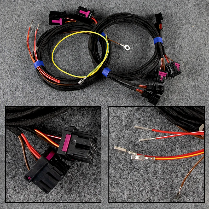 Seat Heating Cable Harness For VW MQB Golf 7 MK7 Tiguan MK2 T-roc Passat B8 Skoda Front Seat Kit