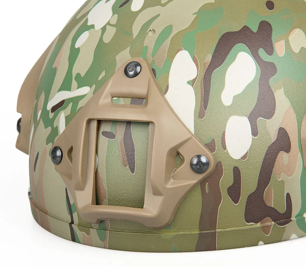 

Hunting accessories Universal Helmet Tactical Nylon Helmet Suitable for NVG Mount With Side Rail Fits for Flashlight gs9-0019