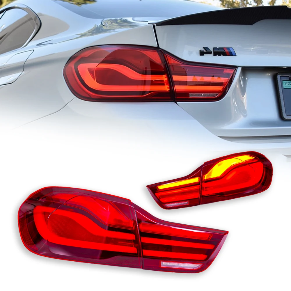 New LED Taillight Upgrade Modified Full Tail Lamp Car Accessories For BMW 4 Sreies F32 2013-2020 Dynamic Turn Signals