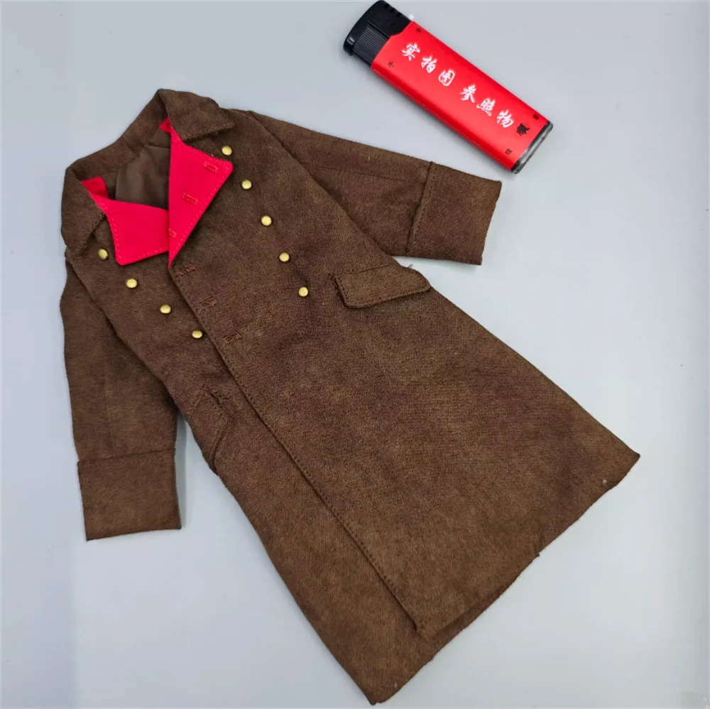 

1/6 UJINDOU UD9039 The British Soldier Doll Toys Model Long Overcoat Helmet Accessories For 12" Action Figure Collect