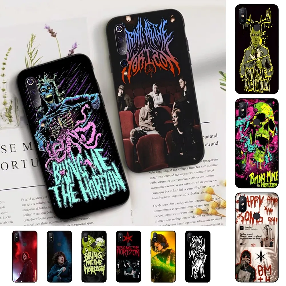 BMTH B-Bring Me The H-Horizons Phone Case For Xiaomi Mi 5X 8 9 10 11 12 Lite Pro 10T PocoX3pro PocoM3 Note 10 Pro Lite