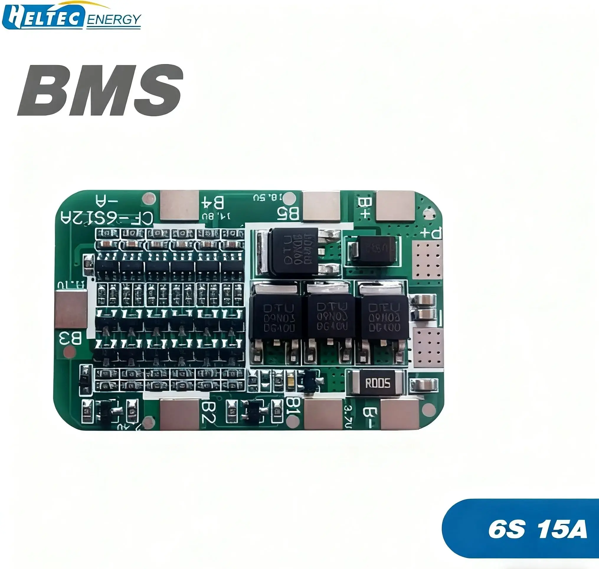 �y�Z�[�����zHeltec 6S 15A 24V ���`�E���d�r�ی�{�[�h BMS 6 �p�b�N 18650 ���`�E���C�I���d�r���W���[���p
