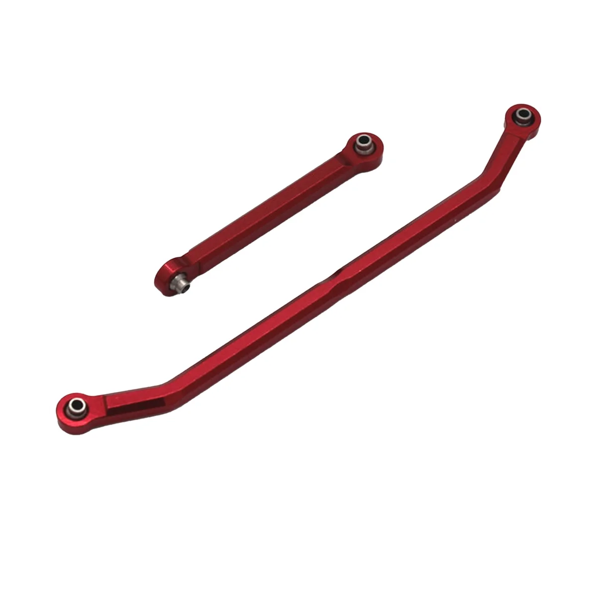 Metal Adjustable Steering Linkage Link Pull Rod for 1/12 MN128 MN86S G500 Crawler Off Road Truck, Red B