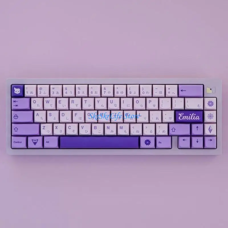 

E65E XDA Witch Theme Pbt Keycap 124PCS Full Set DyeSublimation