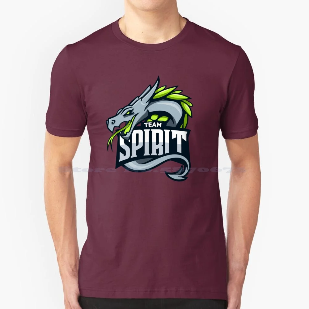 Team Spirit Csgo T Shirt 100% Cotton Tee Csgo Skins Csgo Clans Csgo Major Pgl Team Spirit Csgo Spirit Simple S1mple Monesy