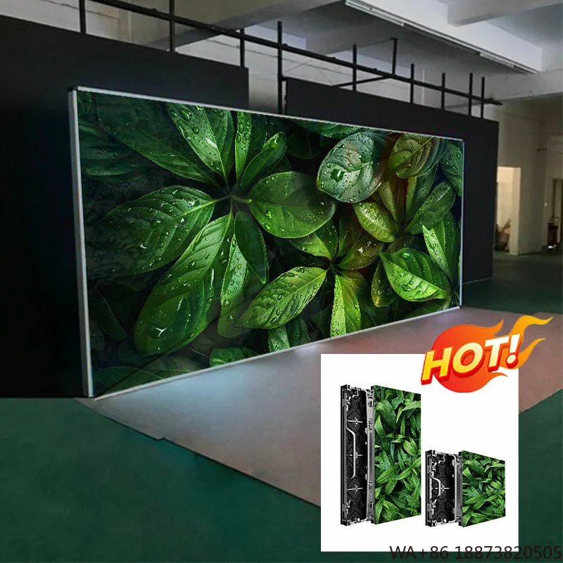 ผู้ผลิตจอแสดงผล LED แบบหล่อขึ้นรูปด้วยอะลูมิเนียมไร้รอยต่อ สำหรับใช้งานภายในอาคาร ความละเอียดสูง สีสันสดใส สำหรับโฆษณา