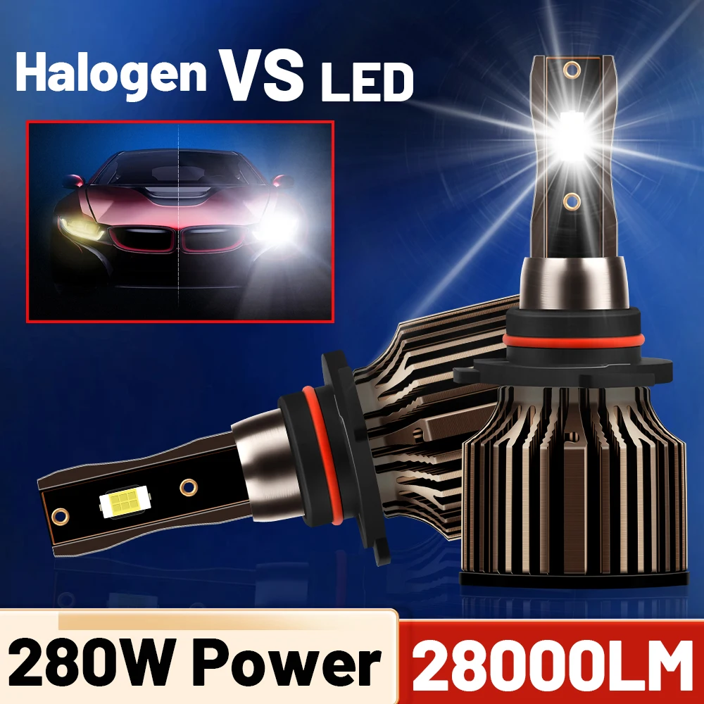 

Led 9005 HB3 Light 9006 HB4 HeadLight 280W Power 9012 H1 H3 H4 Car Lamp 28000LM High Bright CSP 9004 9007 880 White H11 Bulb 12v