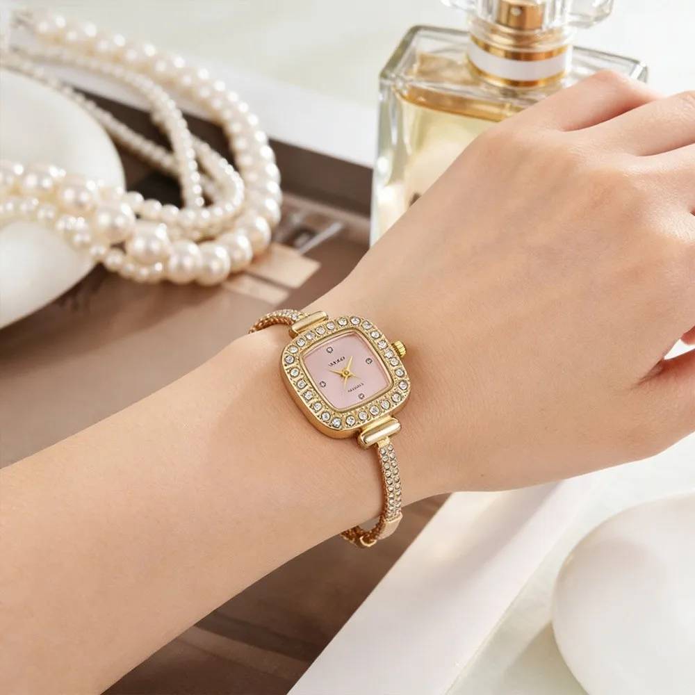 Creative Alloy Wristwatch Multi-color Casual Quartz Watch Student Adjustable Quartz Clock