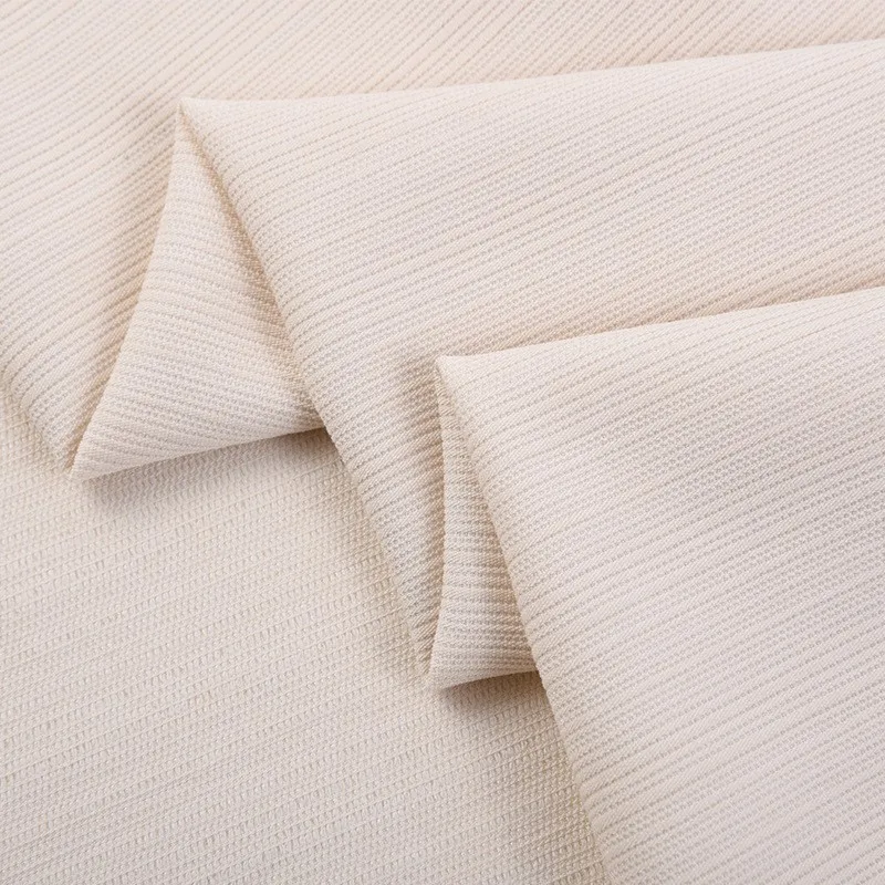 Acetate Tencel fabric plain textured satin shirt dress chiffon