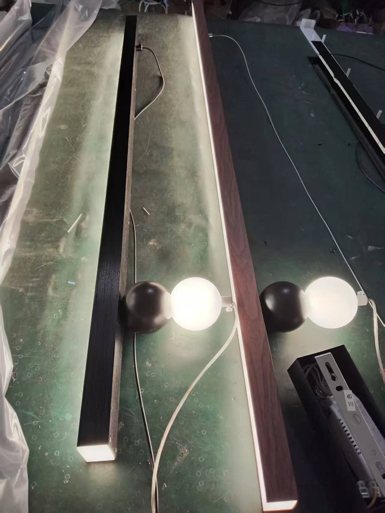 Dining Table LED Pendant Lights Modern Kitchen Bedroom Living Room Hotel Restaurant Coffee Hall Studyroom Indoor Strip Lamps