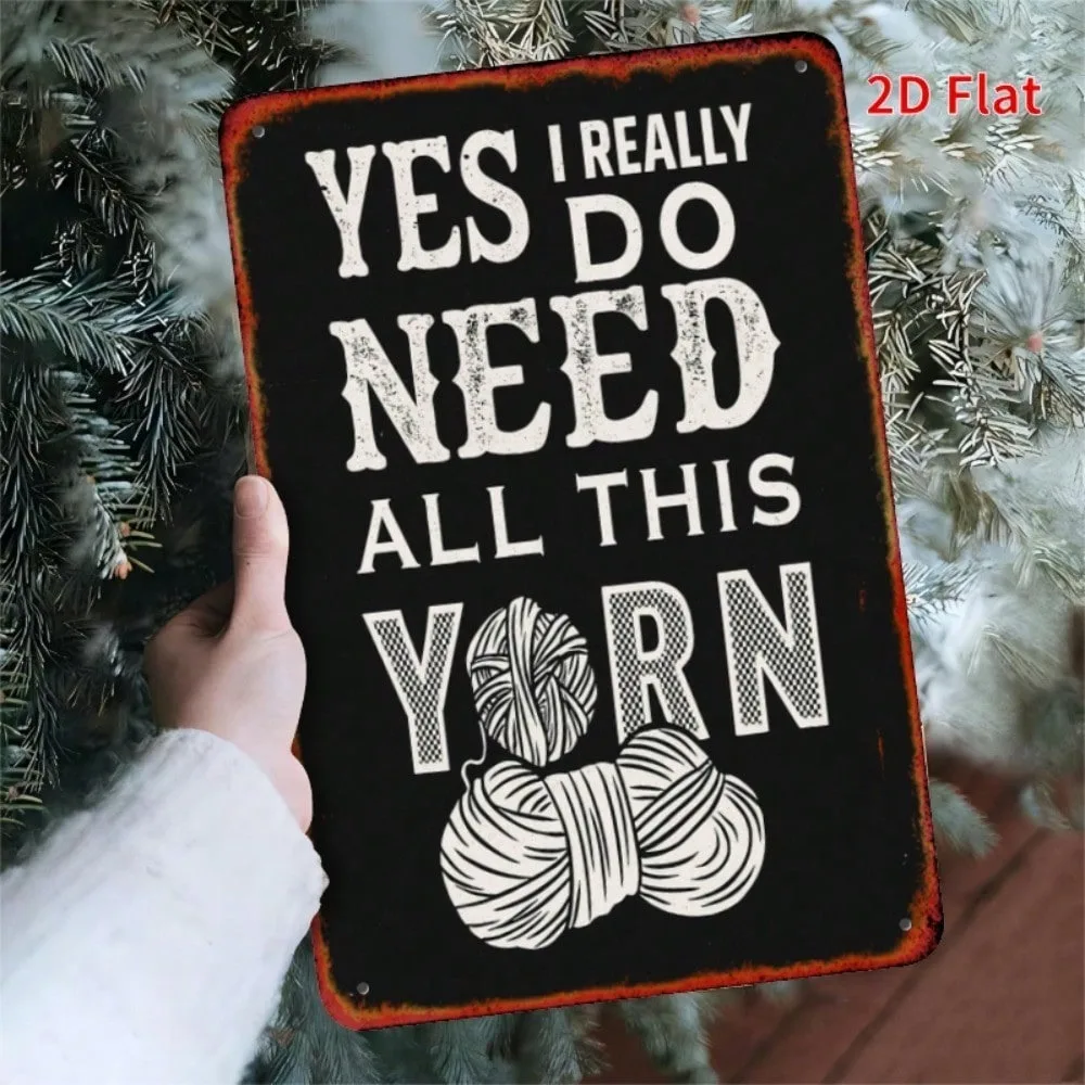 

Ramadan Decorations, Yarn Wall Art, Metal Home Decor, Valentine's Day, Art Deco Sign, 7.8x11.8 Inch, 2D Flat Iron