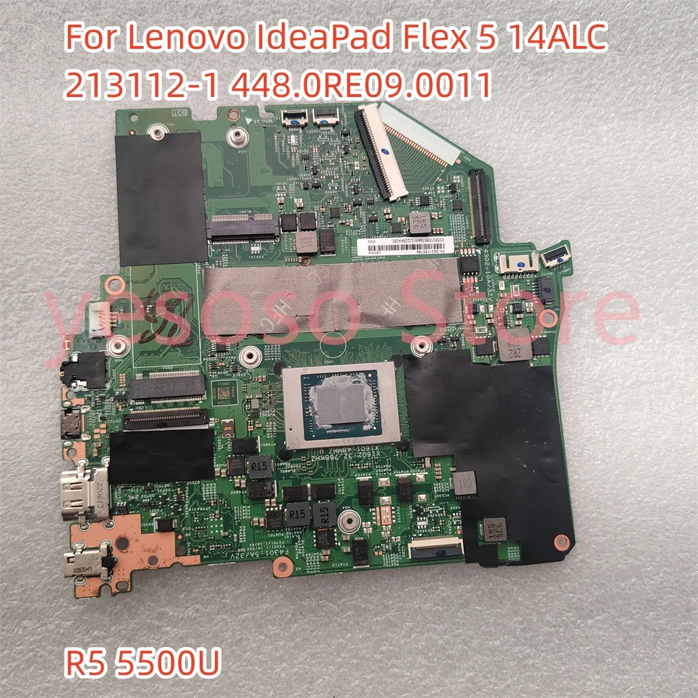 Lenovo Ideapad Flex 5,14alc7,C570-14A, 213112-1,448.0re09.0011,5b21f65794,r5 5500u,100% 用の完璧なノートブックマザーボード