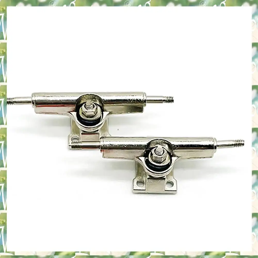 스포츠 2 조각 핑거 스케이트 보드 데크 브래킷 미니 핑거 보드 롤러 스케이트 스쿠터 모델 용 합금 부품, 2 조각 핑거 스케이트