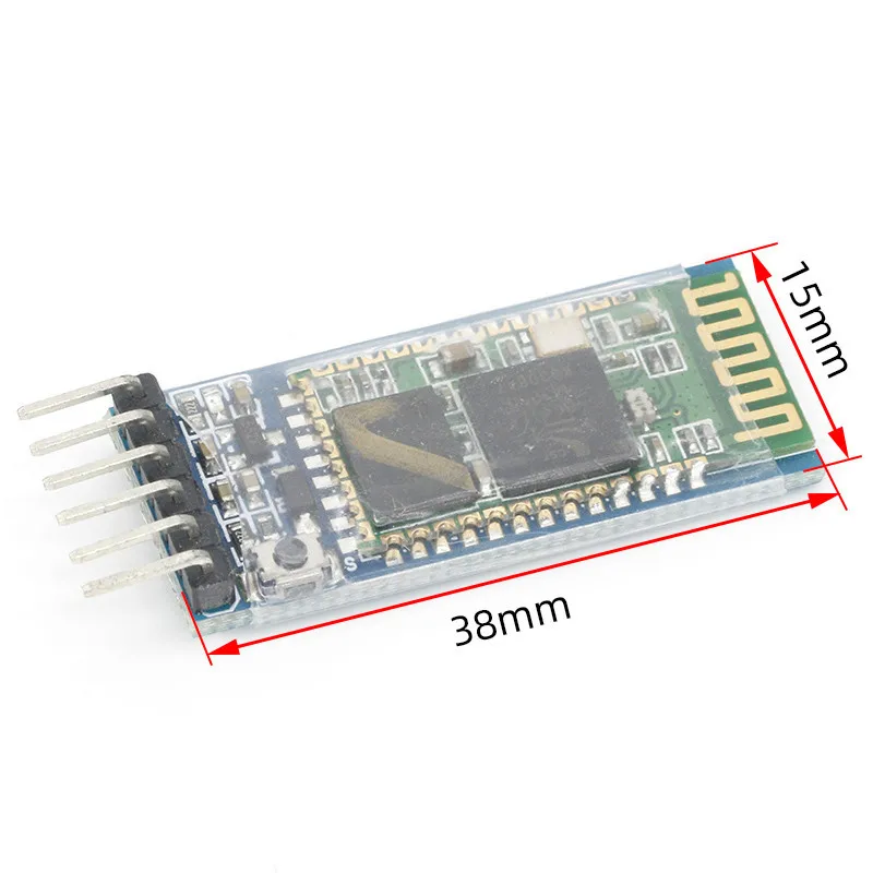 

With the motherboard HC-05 master-slave integrated Bluetooth module, wireless serial transmission communication HC-05 Bluetooth