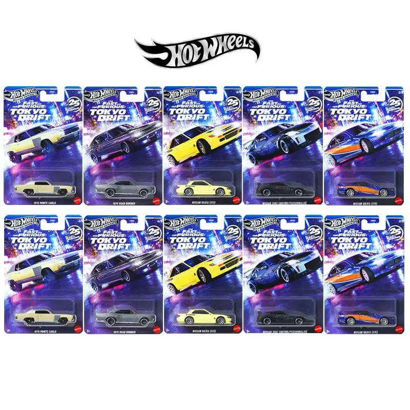 Mattel Hot Wheels Fast & Furious M HNR88 Silver Series Tokyo Drift