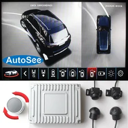 suit original monitor 2021 for BYD E1 E2 S2 E3 G5 S7 car 360 degree camera birds eye AVM panoramic view surround parking assist