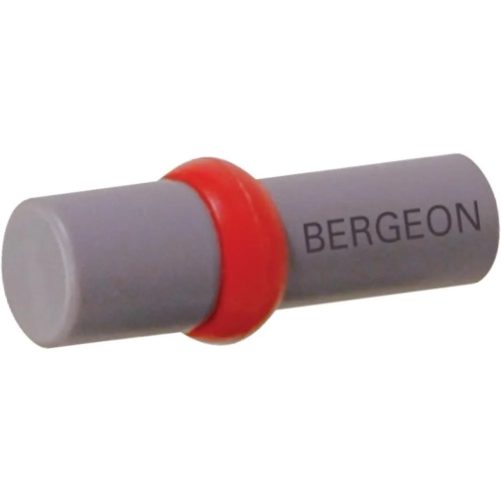 Bergeon 55-606 30080: Juego de destornilladores de 10 piezas con hojas de repuesto y tubos de almacenamiento en caja de madera para reparación de relojes