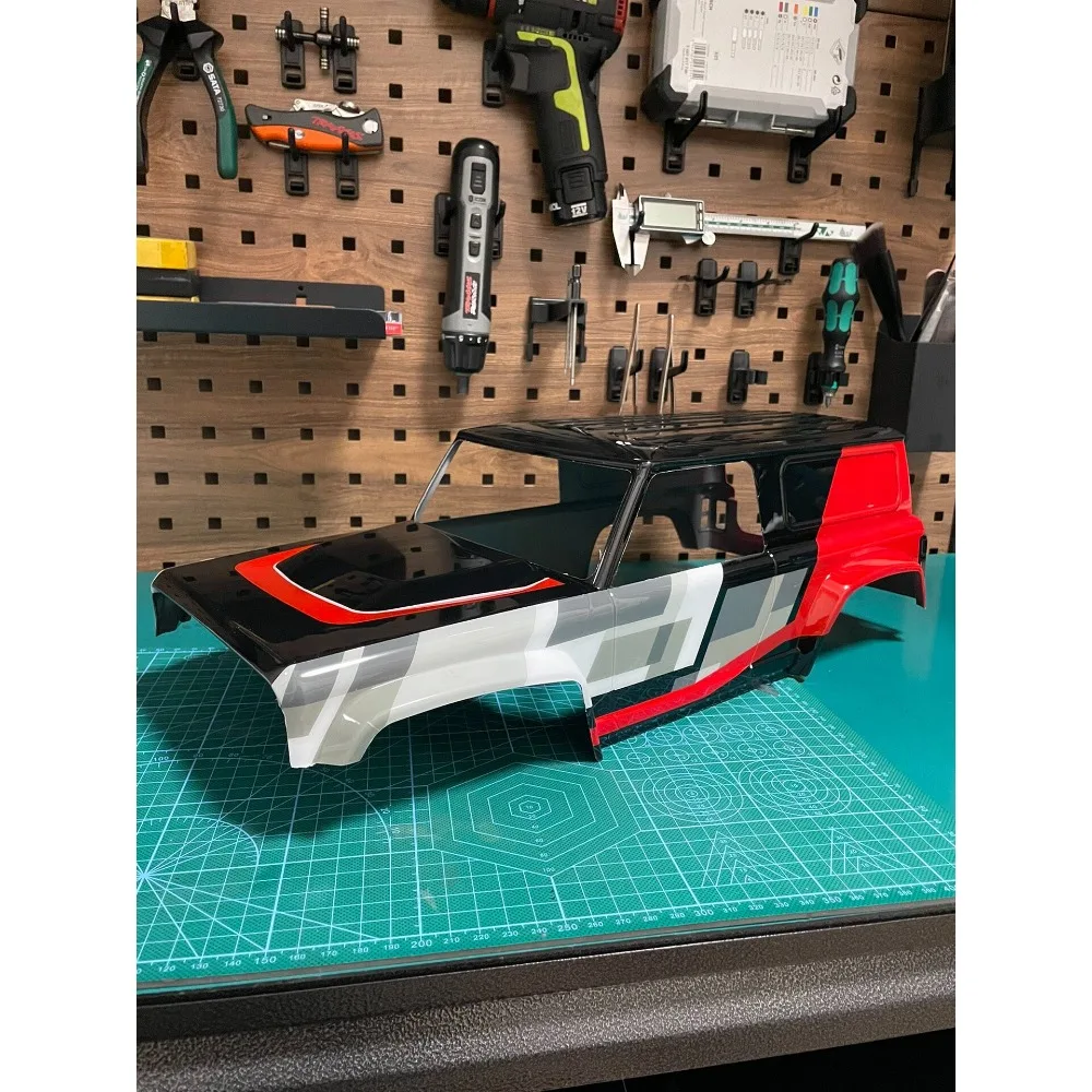 RC Crawler Baja 1000 Style Race Body Shell custom size for Traxxas 1/10 TRX4 Bronco Decor Durable Upgrade Replacement Parts