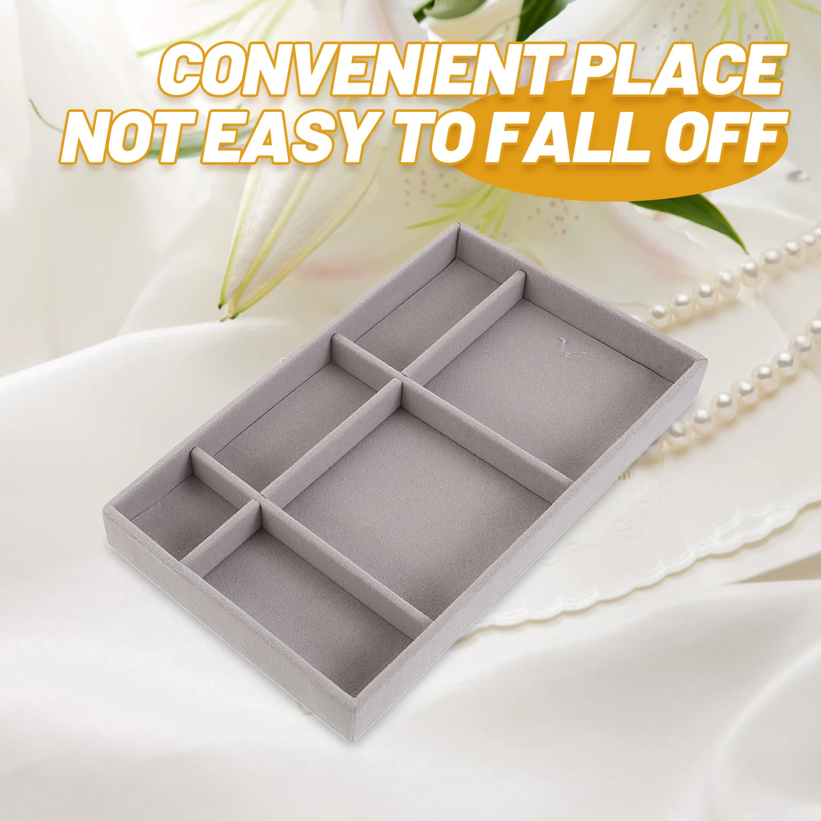 

Jewelry Ring Tray Organization Necklace Organizer Pendant Display Earring Organiser
