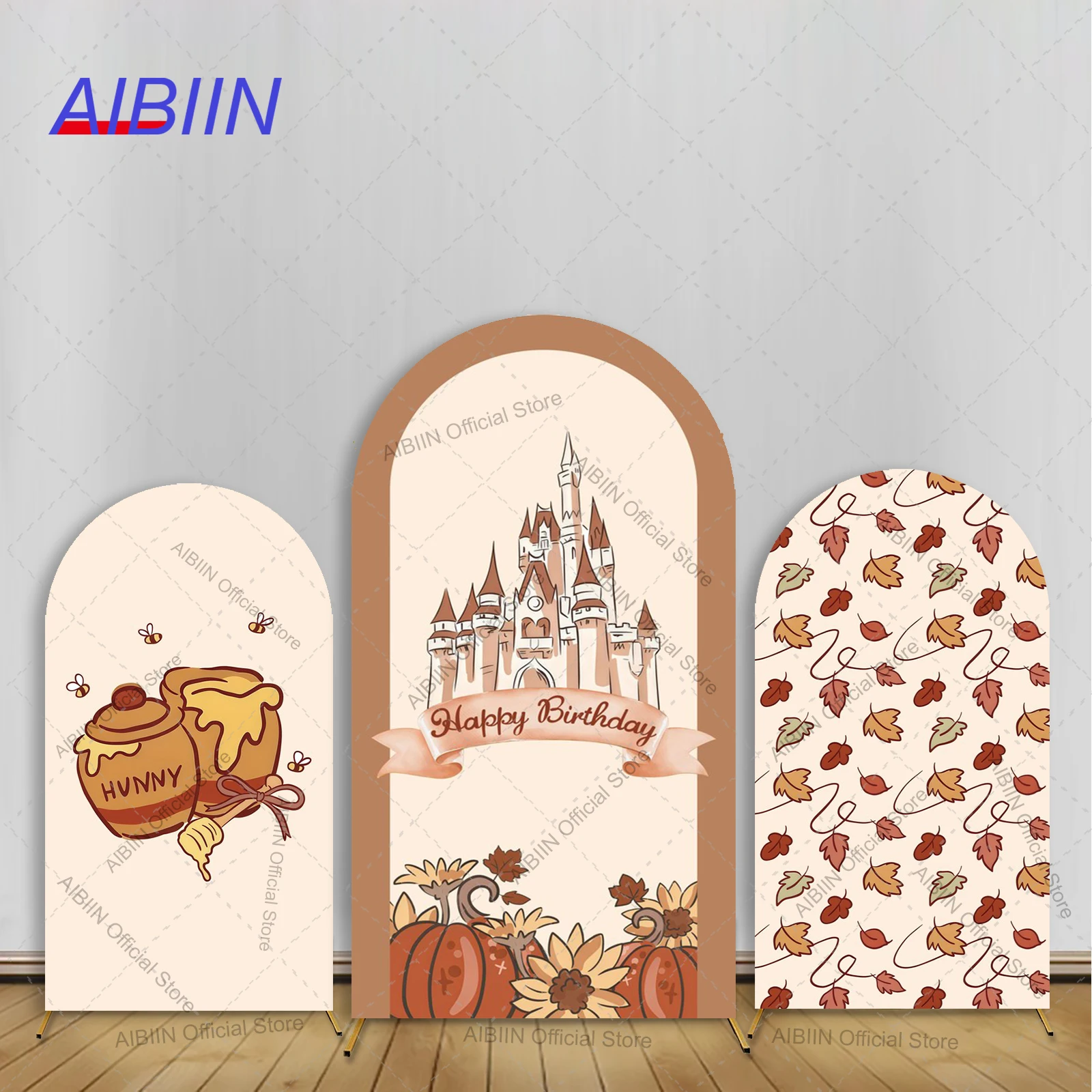 Toile de fond arche citrouille - Baby Food Jar avis et prix
