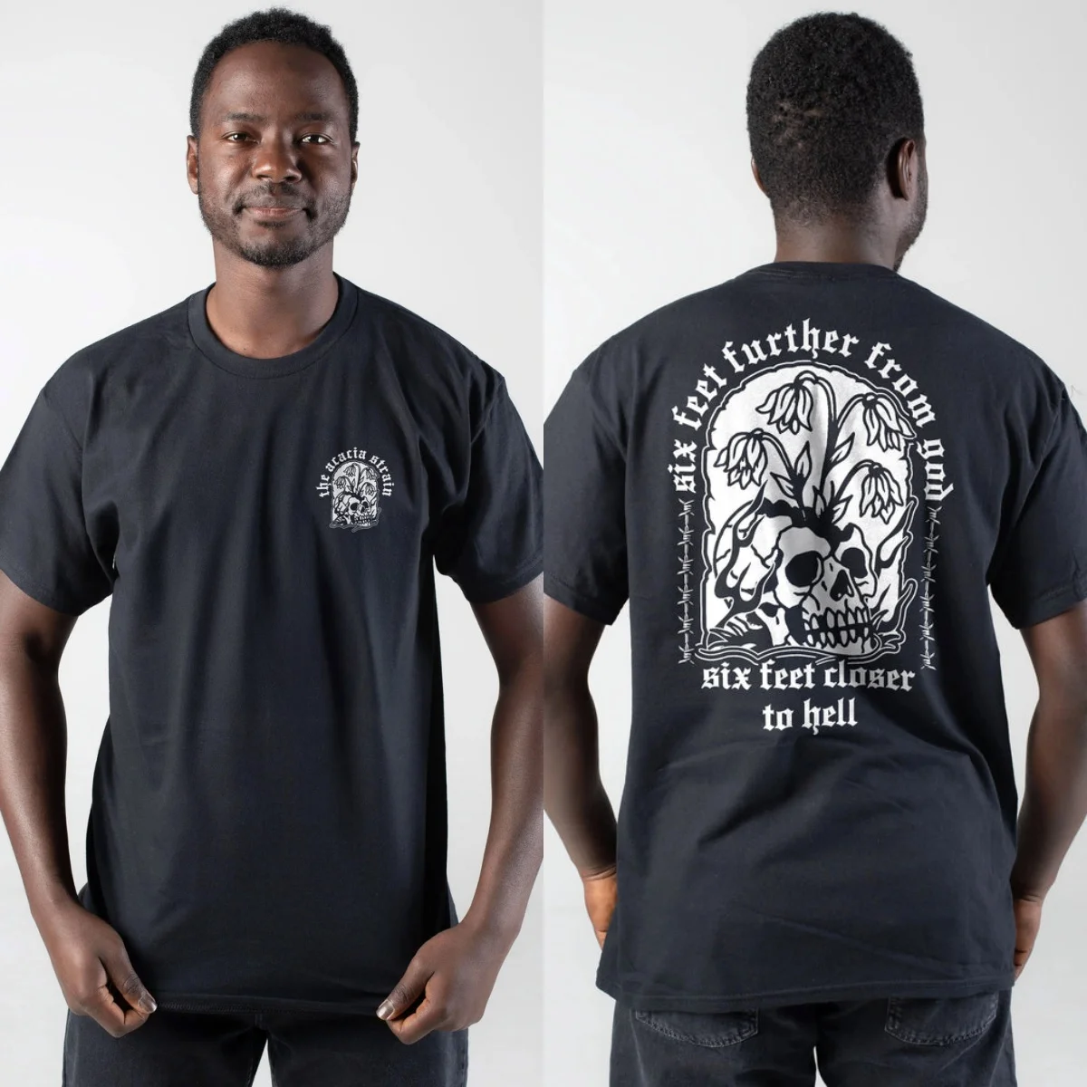The Acacia Strain Graphic Cotton T-shirt Unisex Summer Short Sleeve Fashion Brand Tee Luxury Casual Vintage Tees