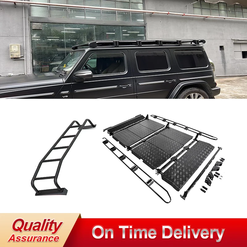 G WAGON W464 W463A G63 G500 G400 W464 4X4 Roof Luggage Rack Rear Ladder