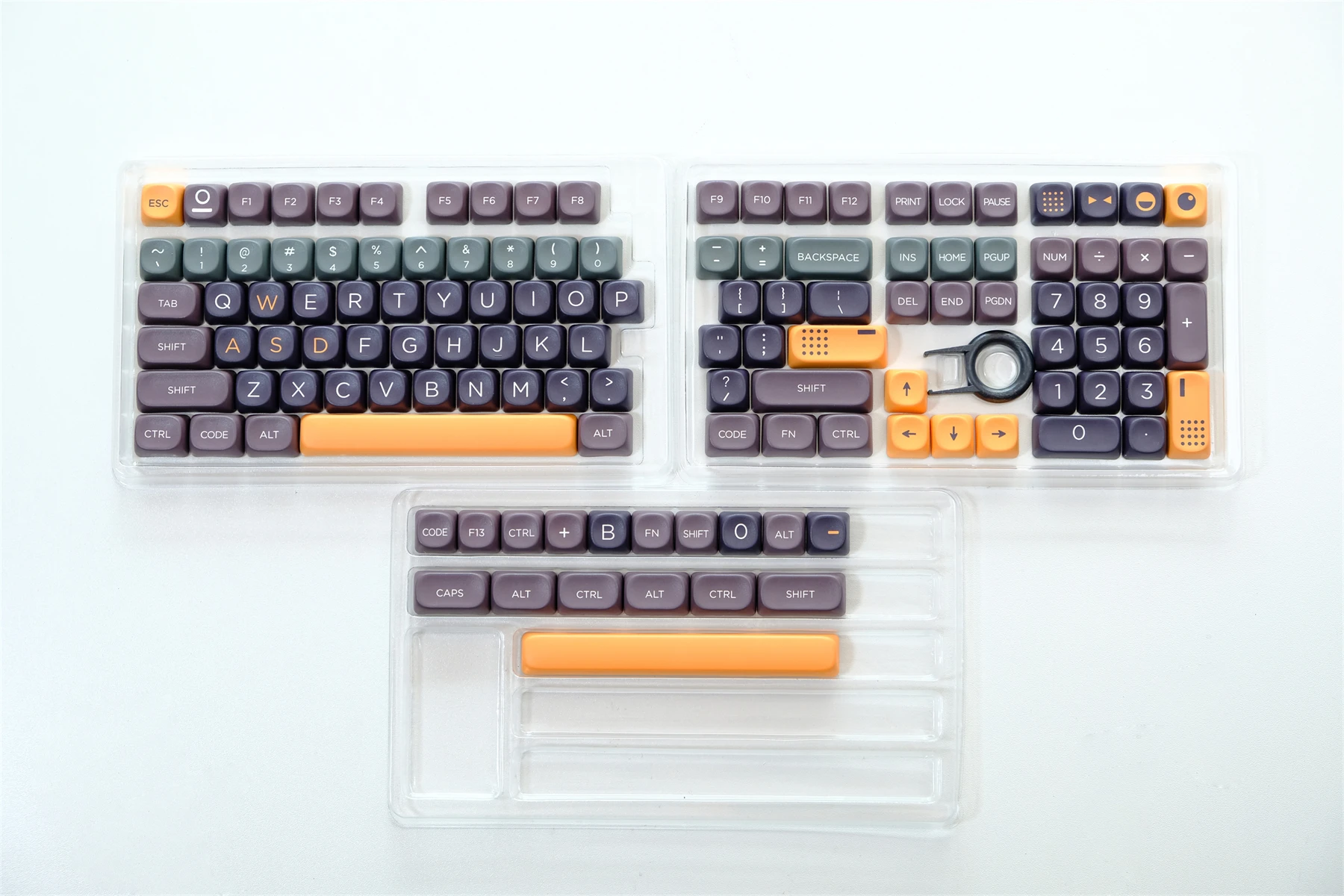 Jcm Moa Gmk Meer Types Pbt Keycaps Big Set 7u Spatiebalk Toets Caps Voor Mechanisch Toetsenbord Mx Switch 65 Layout Wooting Hi75 Gmk75