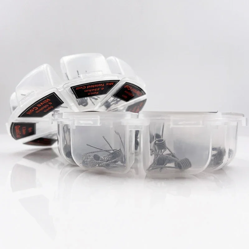 Vmiss 8 en 1 bobine préfabriquée Clapton ruche fil torsadé pour bricolage RDA RBA bacon coton fil chauffant