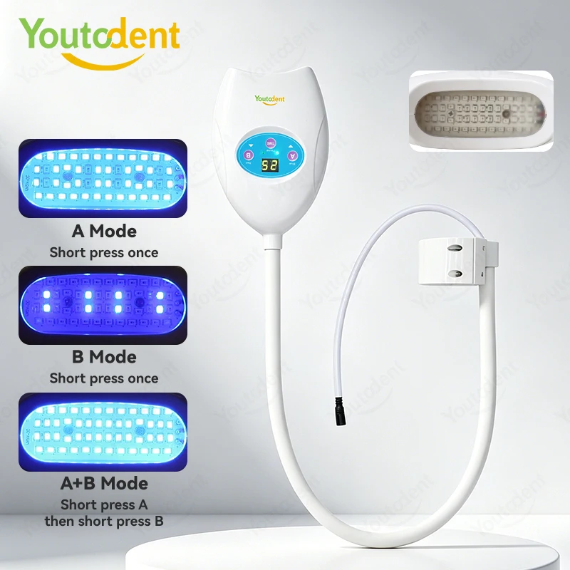 Professional Dental Teeth Whitening Lamp Teeth Bleaching Machine Cold LED Light Dentistry Equipment Tool Center Pillar Style