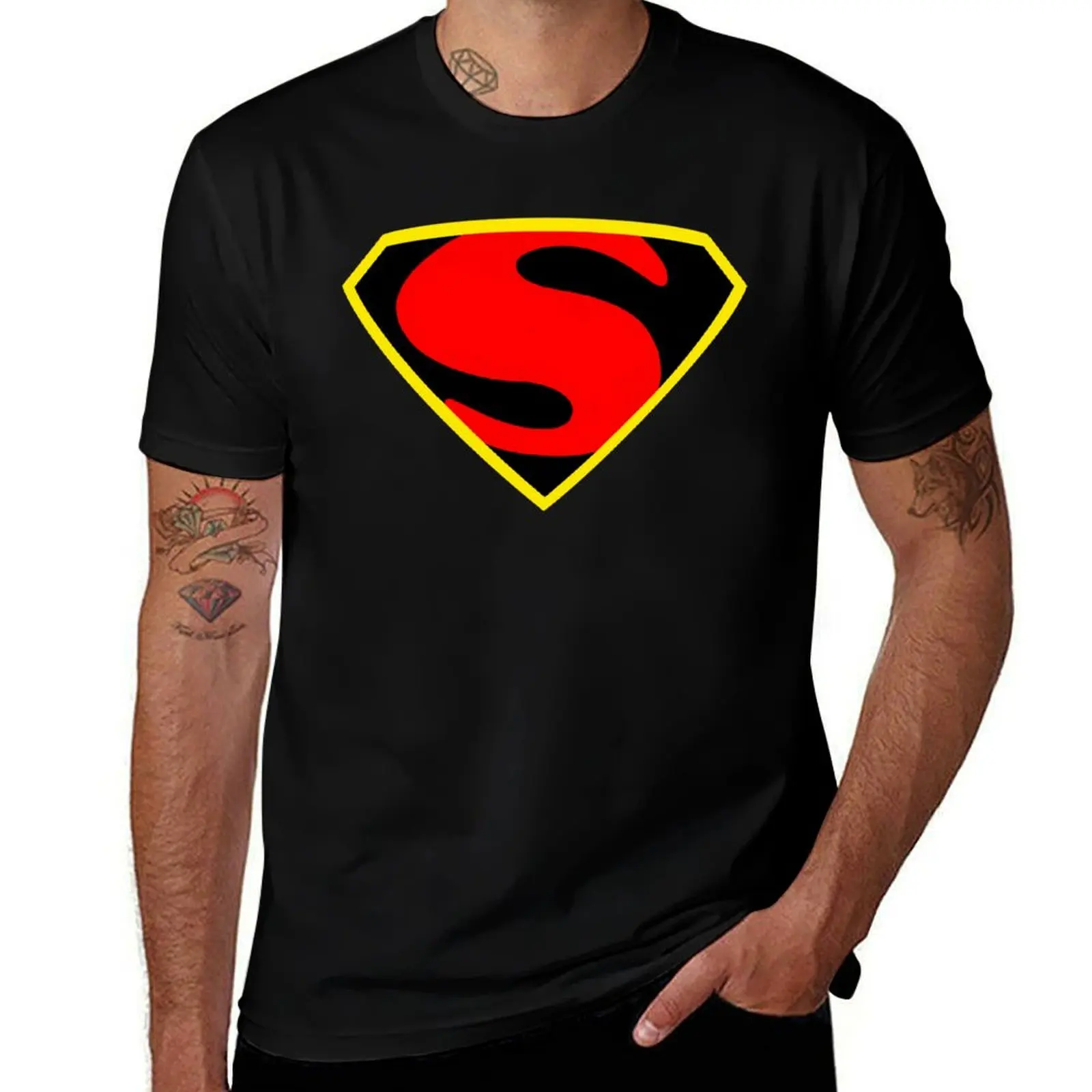 

Superhero Classic Vintage Max Fleischer Shield Logo T-Shirt oversized t shirt tees sweat for a boy mens shirts graphic tee