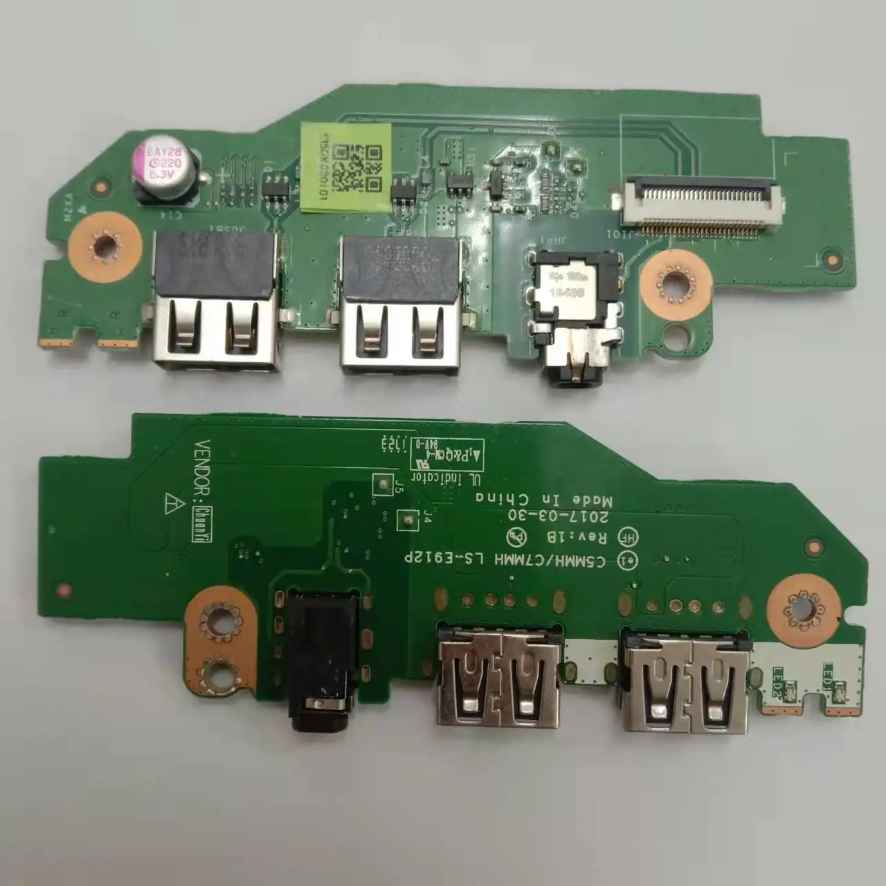 USB Audio IO Board LS-E912P C5MMH For Acer Nitro 5 AN515-51 AN515 USB Headphone Jack Small Board