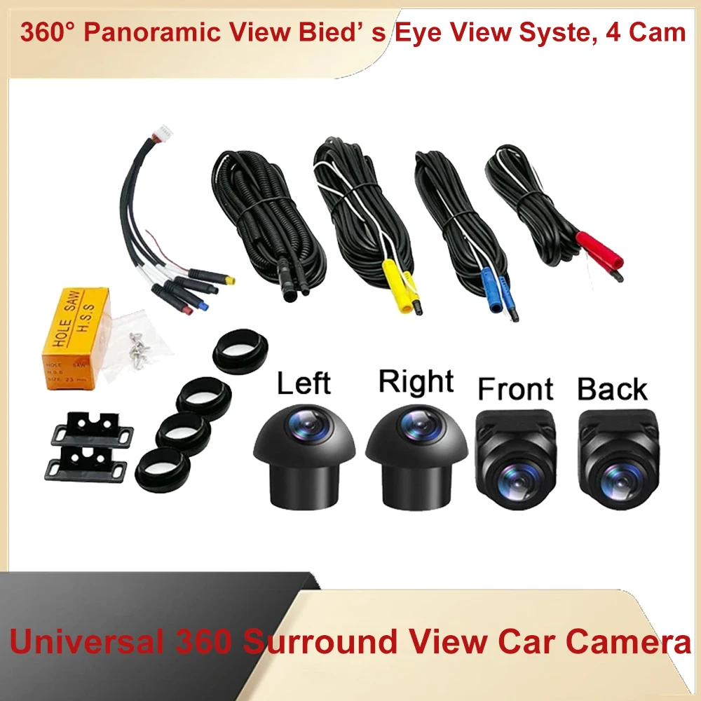 

For Car 360° View Camera Rear Front Left Right Camera Calibration Cloth For Car Universal 360 Radio Stereo Player