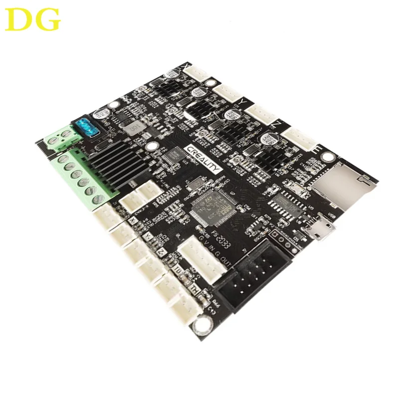 3D Printer Ender 3 Upgraded Silent Board Motherboard V4.2.7 with TMC2225 Driver Marlin 2.0.1 for Ender 3/ Ender 3 V2/ Ender3 Pro