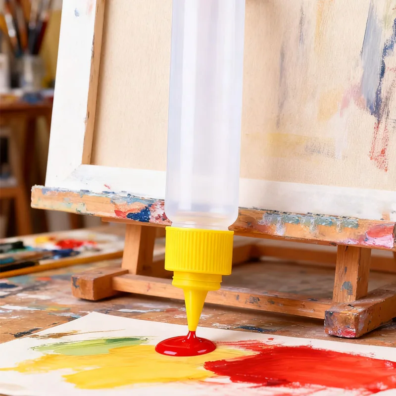 30 pz portatile 30 ml-120 ml vuoto PE plastica spremere colla contagocce bottiglie con coperchio antipolvere contenitore campione da viaggio per vernice a inchiostro liquido