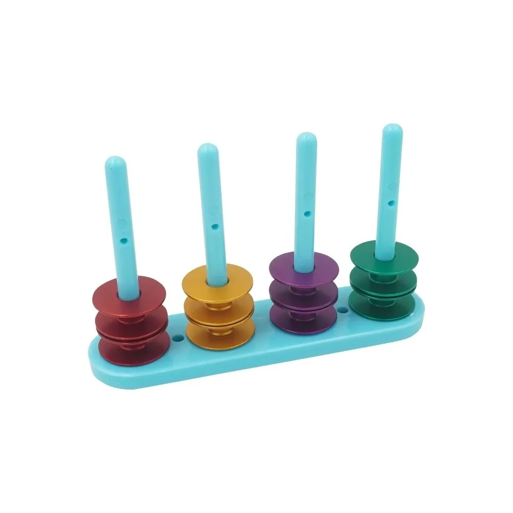 Plastic Magnetic Bobbin Holder 5 Column Compact Sewing Machine Bobbin Holder Magnetic Adsorption High Efficiency
