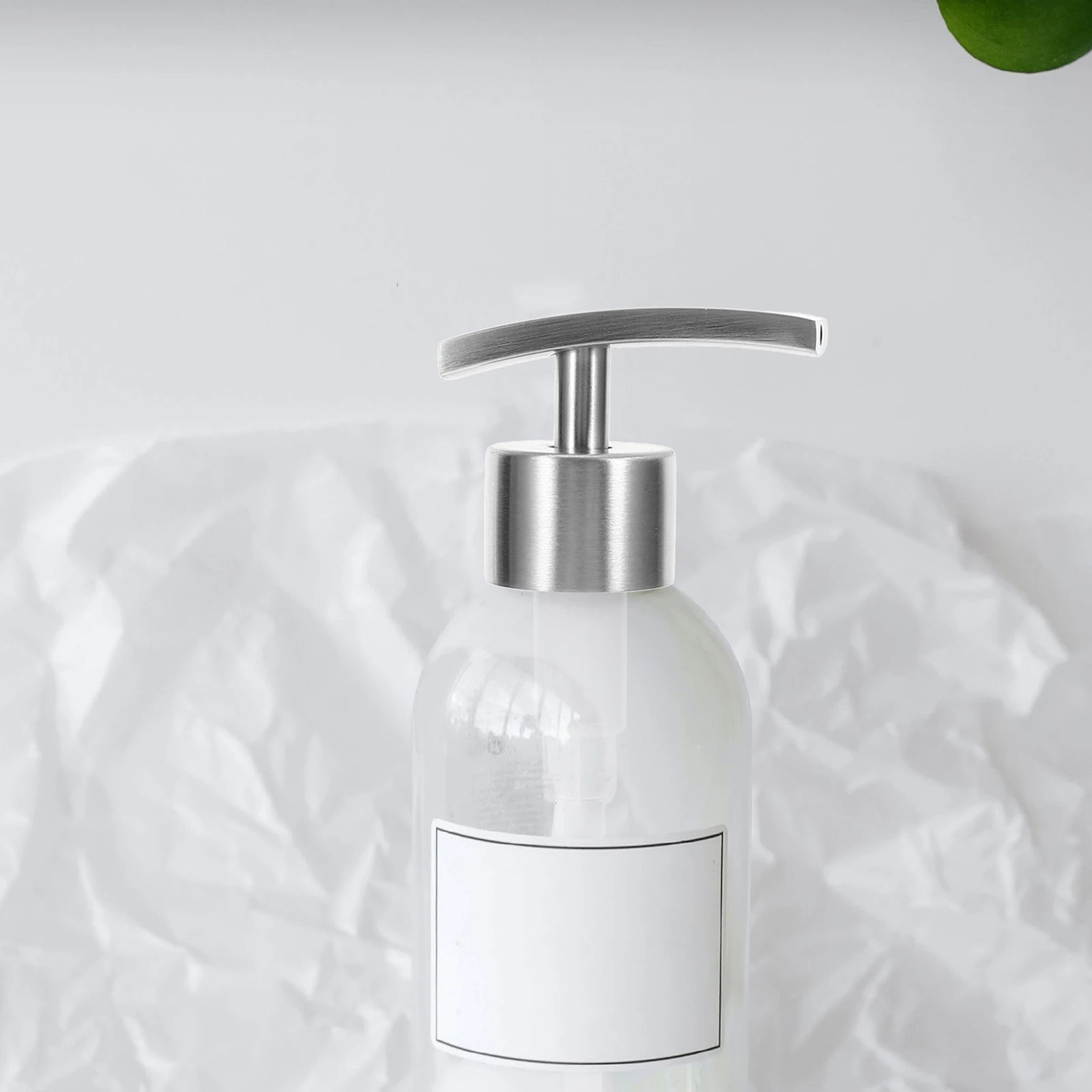 

Stainless Steel Pressure Pump Head for Lotion Dispenser Bottle Reusable Soap Pump Replacement Fits 2 5cm Opening
