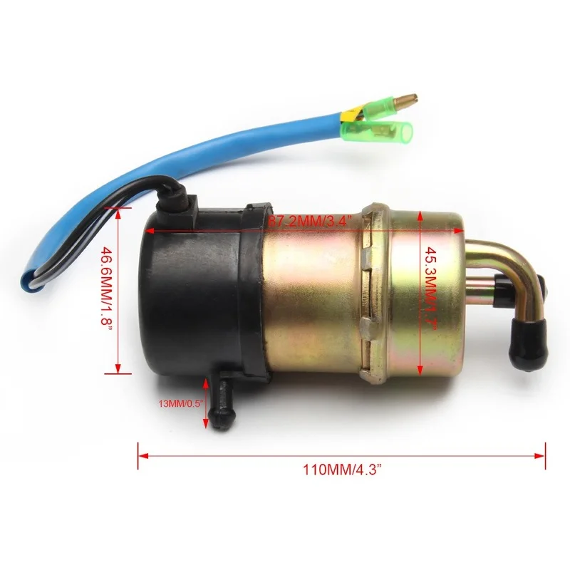 Car Gas Fuel Pump Direct Replacement 16710-HA7-672 for Honda TRX350 1986-1987 TRX350D 1987-1989 Auto Modification Accessories