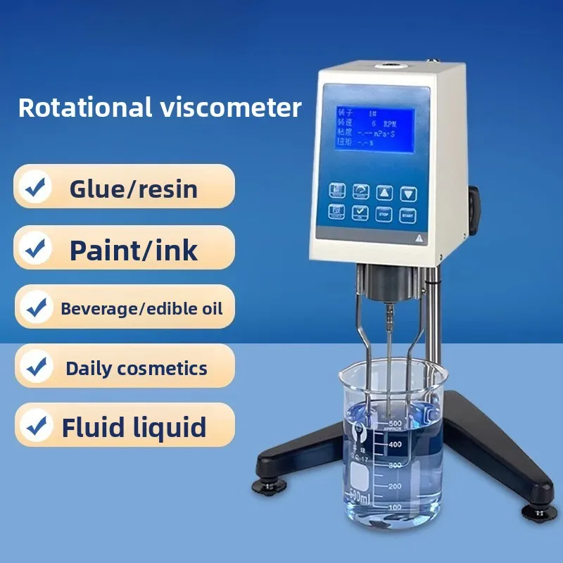 Viskometer Rotary Digital untuk Pelapisan Tinta dengan Rotor