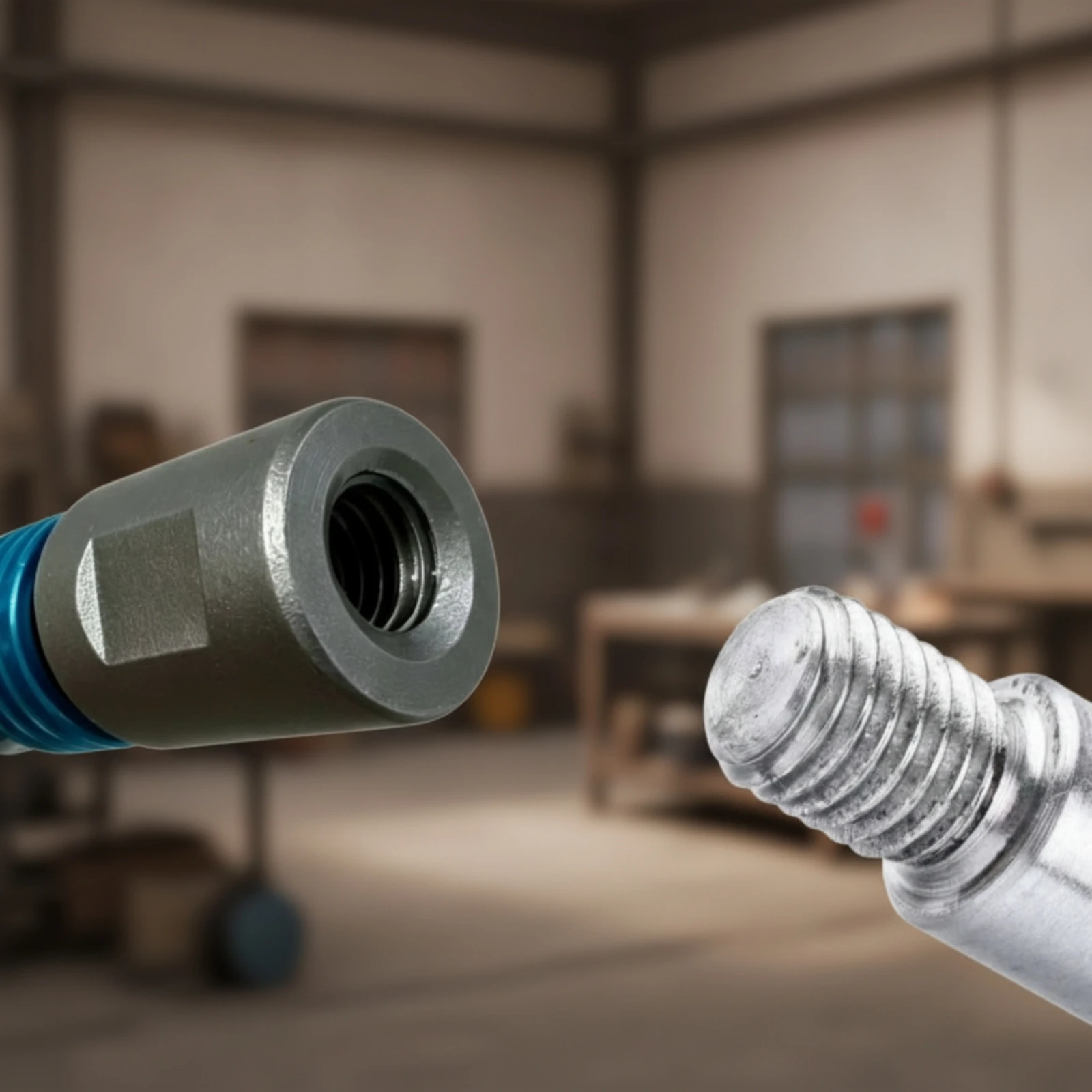 Drill Adapter with Hex Interface Self-Locking Quick Change Bit Holder Rapid-Swap Adapter Universal Fit Wobble-Secure