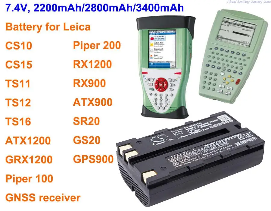 

2200mAh/2800mAh/3400mAh Battery GEB221 for Leica CS10,CS15,GNSS receiver,TS11,TS12,TS16,ATX1200,GRX1200,RX1200