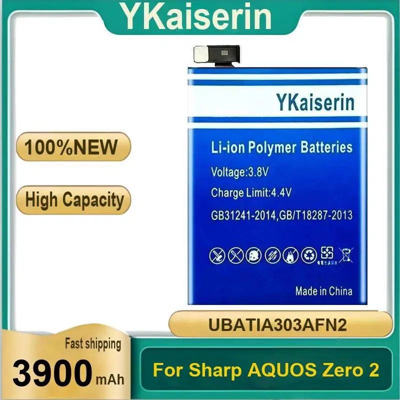 

3900Mah For Sharp Aquos Zero 2 Fast Shipping UBATIA303AFN2 Mobile Phone Battery Environmentally Friendly