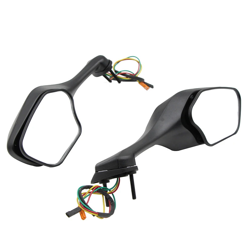 Motorcycle Rearview Mirror Side Mirrors with LED Turn Signals For Honda CBR1000RR CBR 1000RR 08-13 VFR1200 VFR 1200 10-12