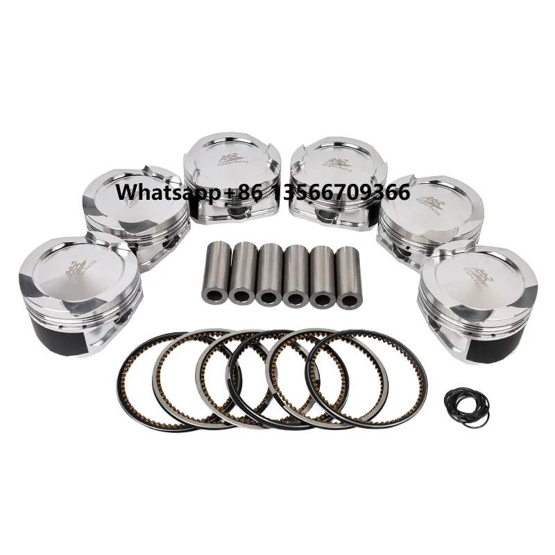 

Custom EA839 Forged 4032 Piston for Porsche Panamera 4 Turbocharged V6 30L Engine Retrofit CNC Car Parts Rebuild Sets