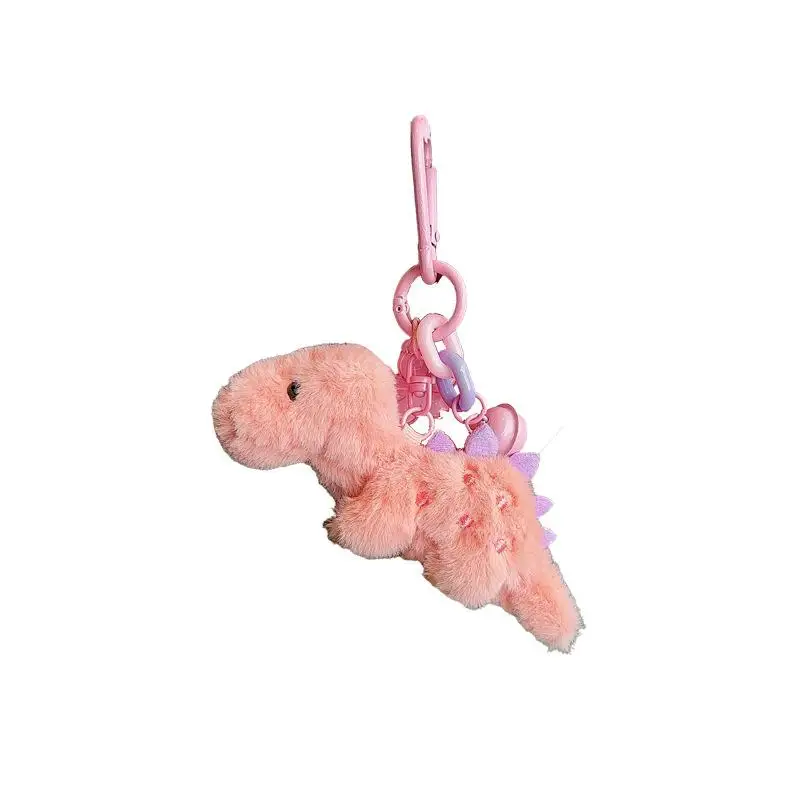 

Snow Dragon Purple Dragon Pink Dragon Animal Pendant Keychain Bag Plush Pendant Accessories Dolls Pendant Gifts